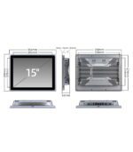 索奇 15寸工业平板电脑 K150SR - Imagen 3