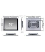 索奇 19寸工业平板电脑 K190SR - Imagen 3
